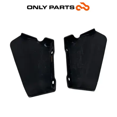 Coppia coperture cerniere DX  + SX 623172 Piaggio MP3 250cc 2009 Grigio usato — foto reale 1