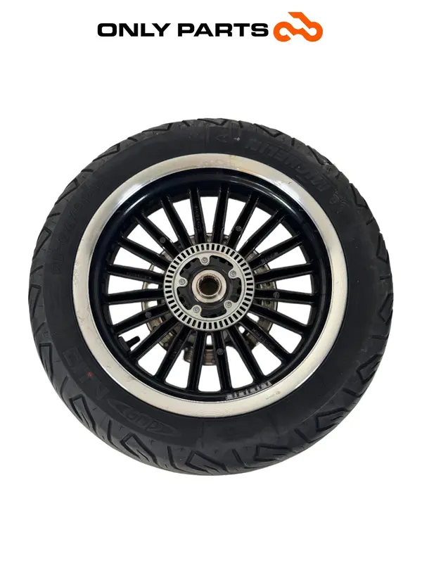 CERCHIO RUOTA POSTERIORE + DISCO ABS PIAGGIO BEVERLY POLICE 300 2018 REAR WHEEL — 3