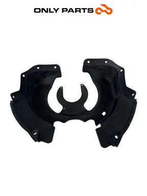 PARAFANGO INTERNO ANTERIORE KYMCO AGILITY R16+ 125 2015 61110-ALJ8-E000 INNER FENDER Kymco Agility R16+ 125cc 2015 Nero usato — foto reale 3