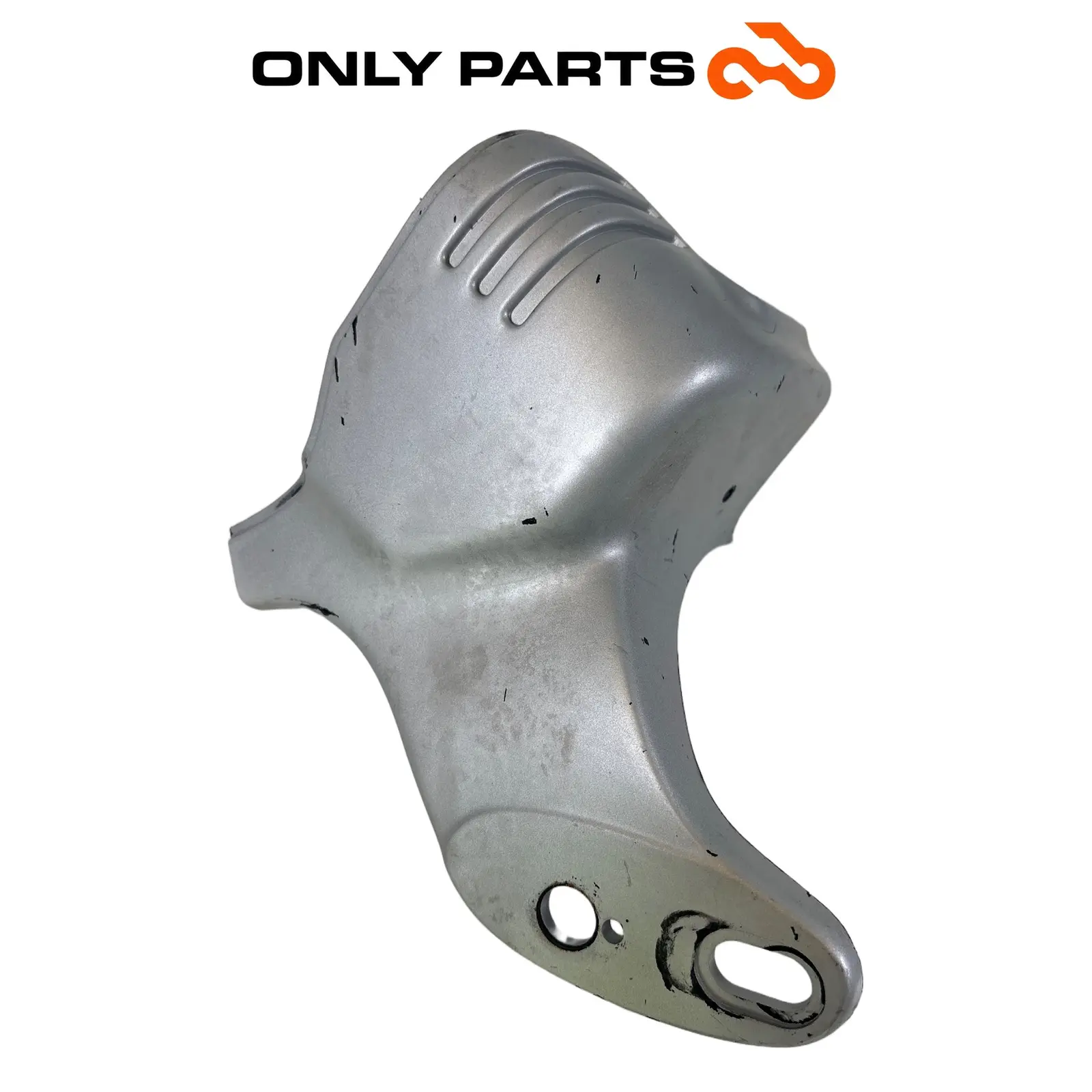 Protezione testata cilindro in plastica grigia (cylinder head cover) BMW R 850 R 1997 BMW R 850 R usato — foto reale 2