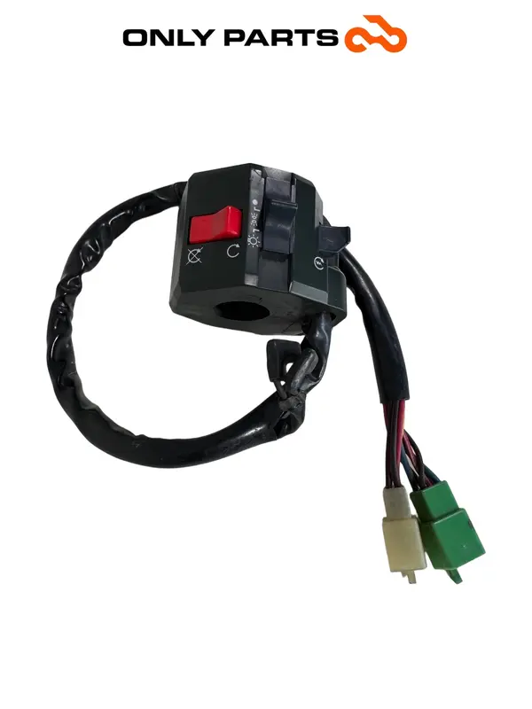 BLOCCHETTO COMANDI DESTRO DEVIOLUCI KAWASAKI ER-5 500 ER5 2001-2006 SWITCH OEM — 5