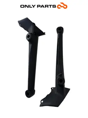 Used Windshield mounting plastic brackets Honda SH 150cc 2017 Nero — real photo 2