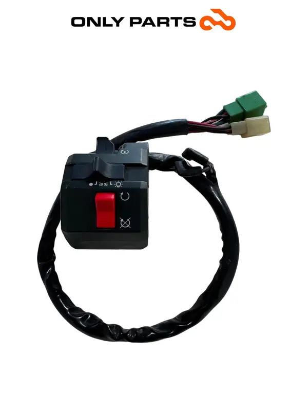 BLOCCHETTO COMANDI DESTRO DEVIOLUCI KAWASAKI ER-5 500 ER5 2001-2006 SWITCH OEM — 4