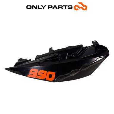 Fianchetto posteriore DX KTM Super Duke 990cc 2006 Nero/Arancione usato — foto reale 1