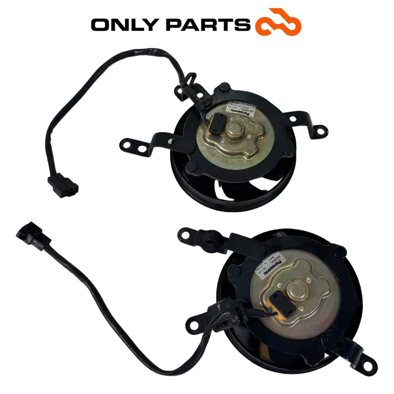 COPPIA ELETTROVENTOLE RADIATORE ACQUA VENTOLE YAMAHA YZF-R6 2005 / COOLING FANS — 3