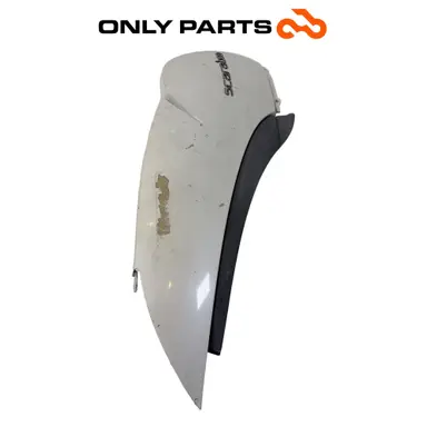 Fiancata posteriore DX Aprilia Scarabeo 300cc 2010 Bianco usato — foto reale 6