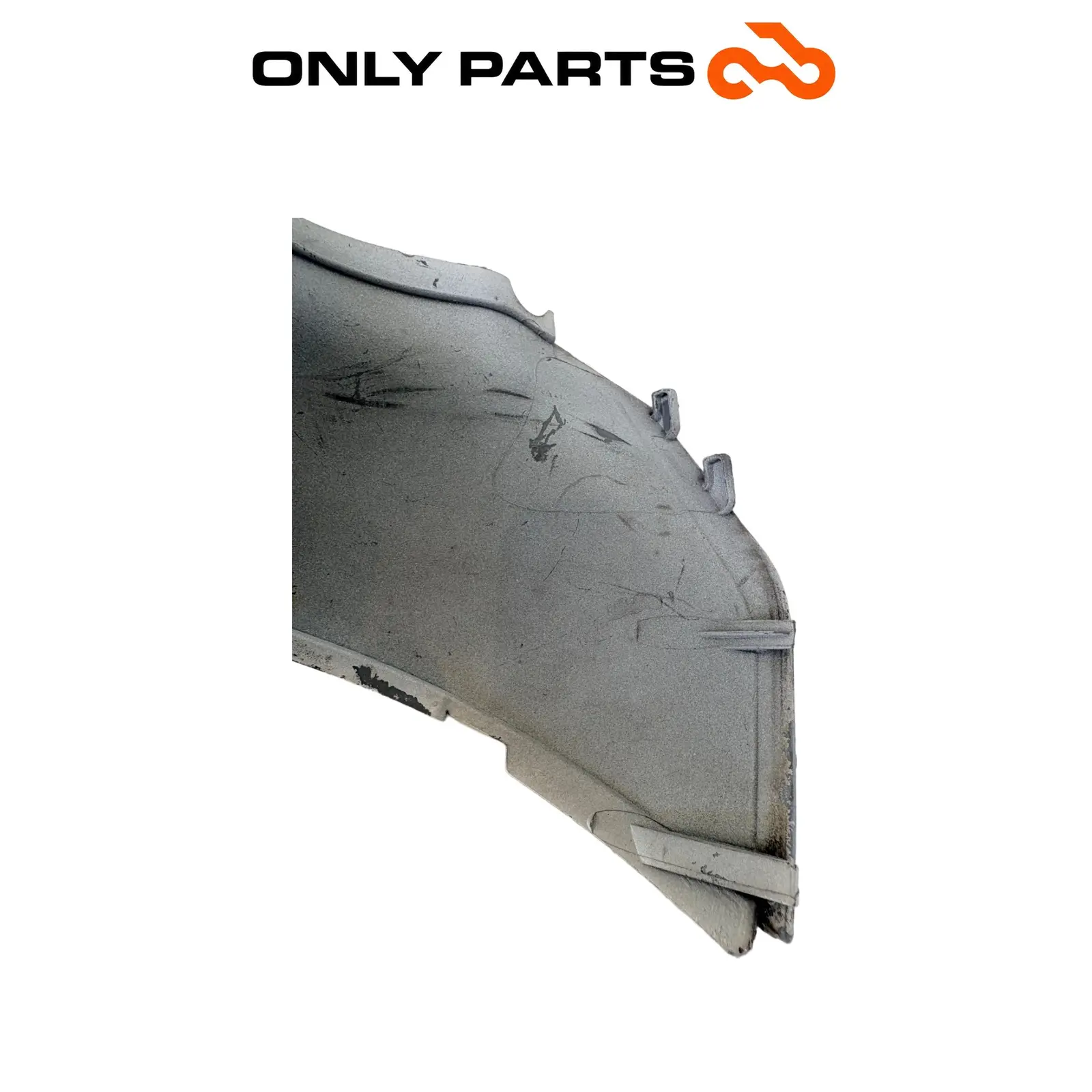 Carena frontale OEM 110083 Aprilia Scarabeo 300cc 2010 Bianco usato — foto reale 8