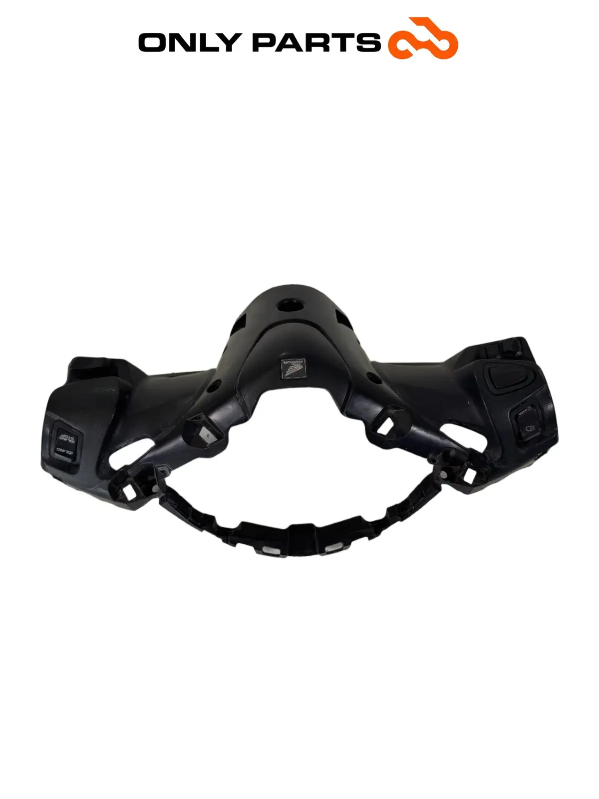 TAPA MANILLAR TRASERA HONDA SH 150 2017 OEM 53206-K77-V000 Honda SH 150cc 2017 Nero de segunda mano — foto real 2
