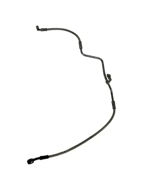Used Genuine front braided ABS brake hose KTM Duke 200 2012 KTM Duke 200cc 2012 Arancione — real photo 4