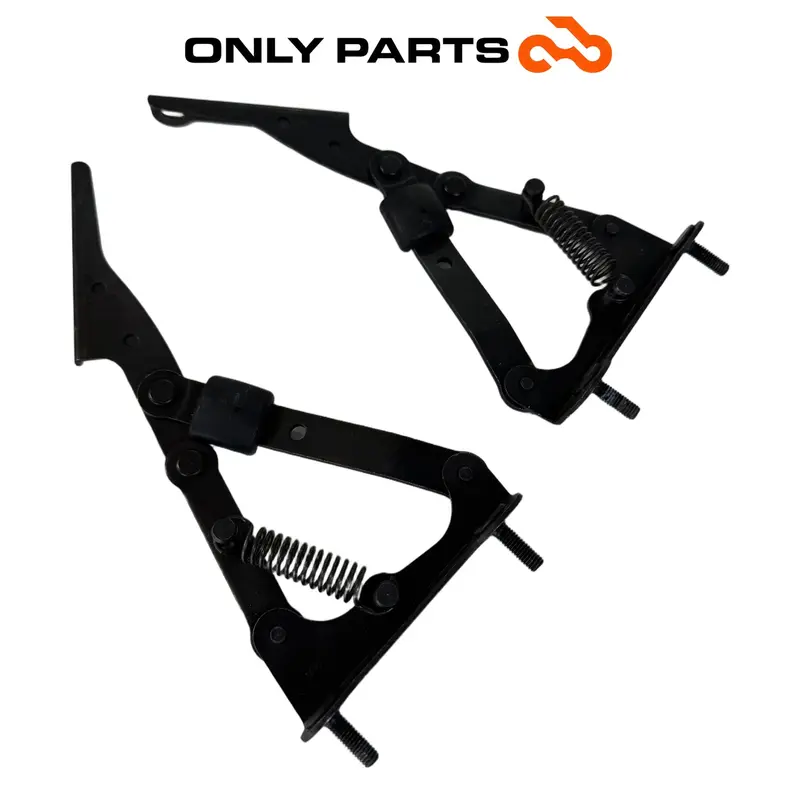 COPPIA CERNIERE SPORTELLO BAULE POSTERIORE PIAGGIO MP3 250 2009 / TRUNK HINGES — 4