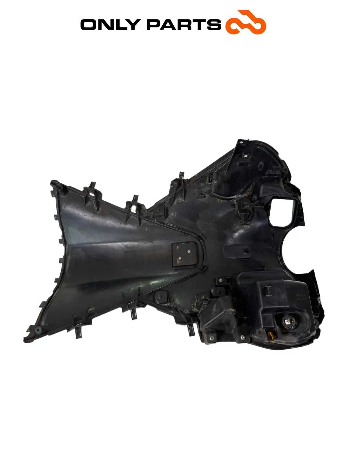 Gebrauchte INNENVERKLEIDUNG BEINSCHILD HONDA SH 150 2017 OEM 81131-K77-V000 Honda SH 150cc 2017 Nero — echtes Foto 8