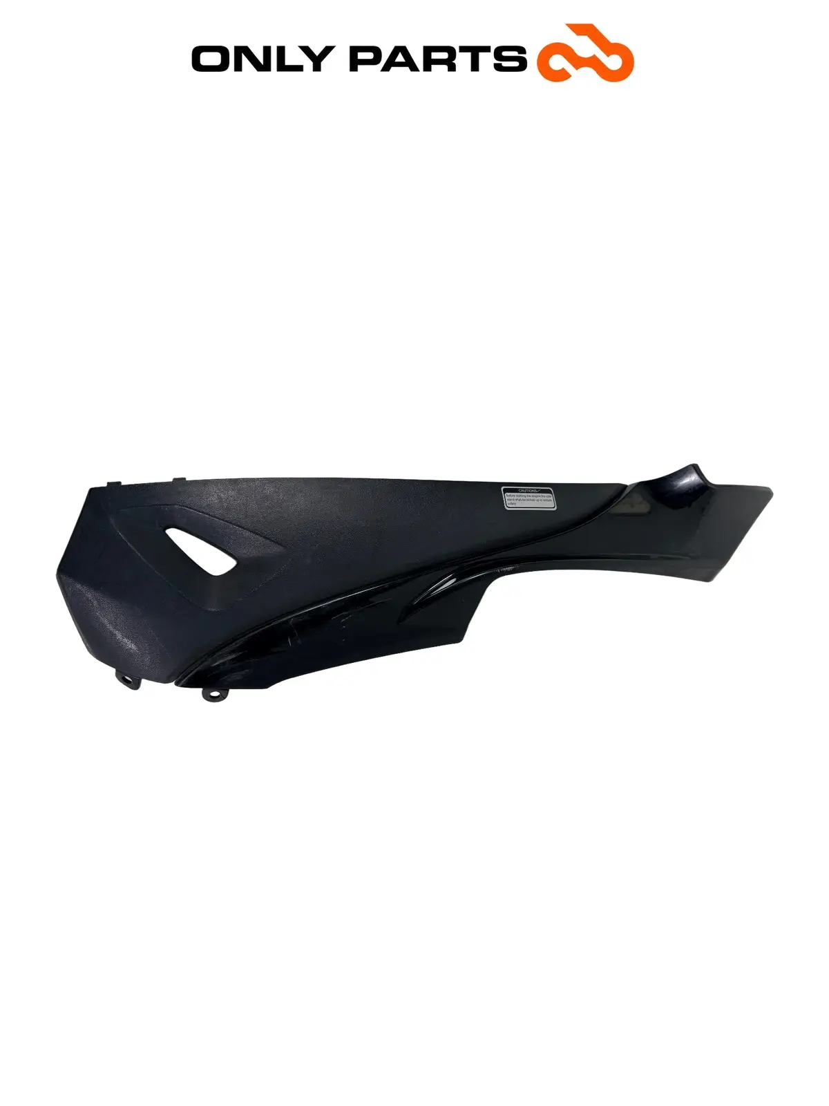 Carena Laterale Pedana SX Skirt Kymco Agility R16+ 125 2015 64306-ALJ8-E000 Kymco Agility R16+ 125cc 2015 Nero usato — foto reale 1