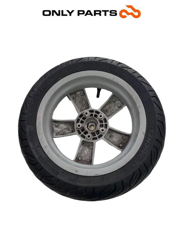 CERCHIO RUOTA ANTERIORE PIAGGIO VESPA GT 200 2003 ORIGINALE CERCHIONE GOMMATO — 5