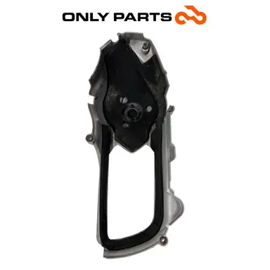 Cover carter trasmissione Piaggio Mp3 Yourban 300cc 2013 Bianco usato — foto reale 6