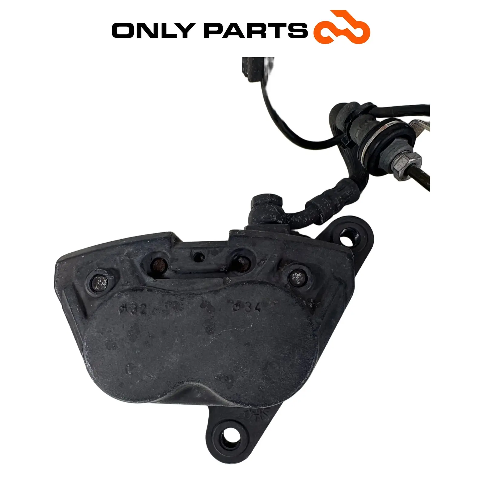 Coppia pinze freno anteriori Brembo con tubi (front brake calipers) BMW R 850 R 1997 BMW R 850 R usato — foto reale 9