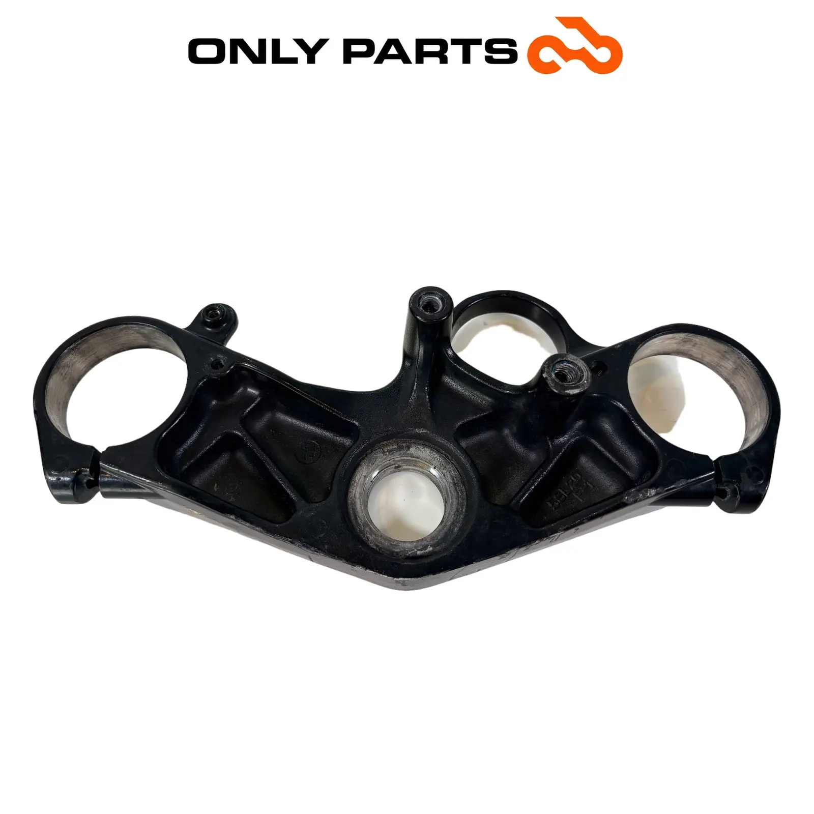 Piastra forcella superiore Yamaha YZF-R6 600cc 2005 nero usato — foto reale 6