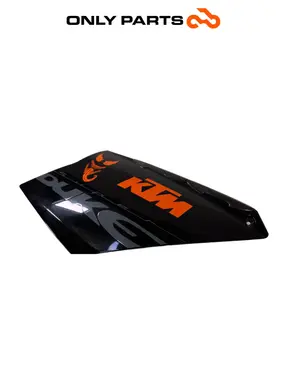 Fianchetto serbatoio SX KTM Super Duke 990cc 2006 Nero/Arancione usato — foto reale 1