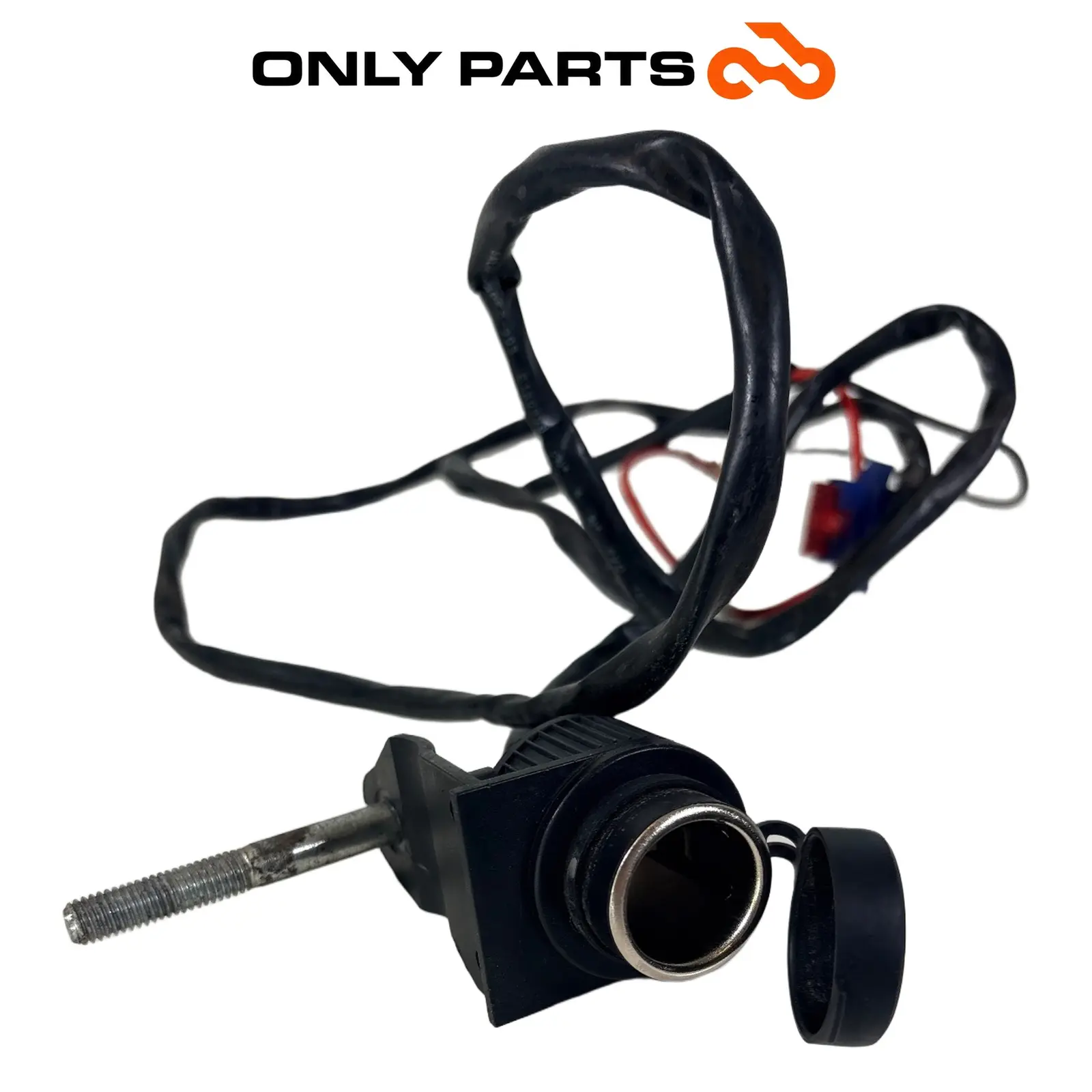 Presa accendi sigari 12V con cablaggio, portafusibile e staffa BMW R 850 R 1997 BMW R 850 R usato — foto reale 1