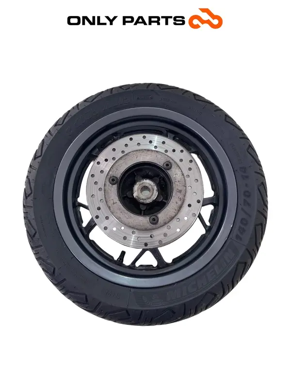 CERCHIO RUOTA POSTERIORE COMPLETO + DISCO ABS YAMAHA X-MAX 125 2014 / REAR WHEEL — 5