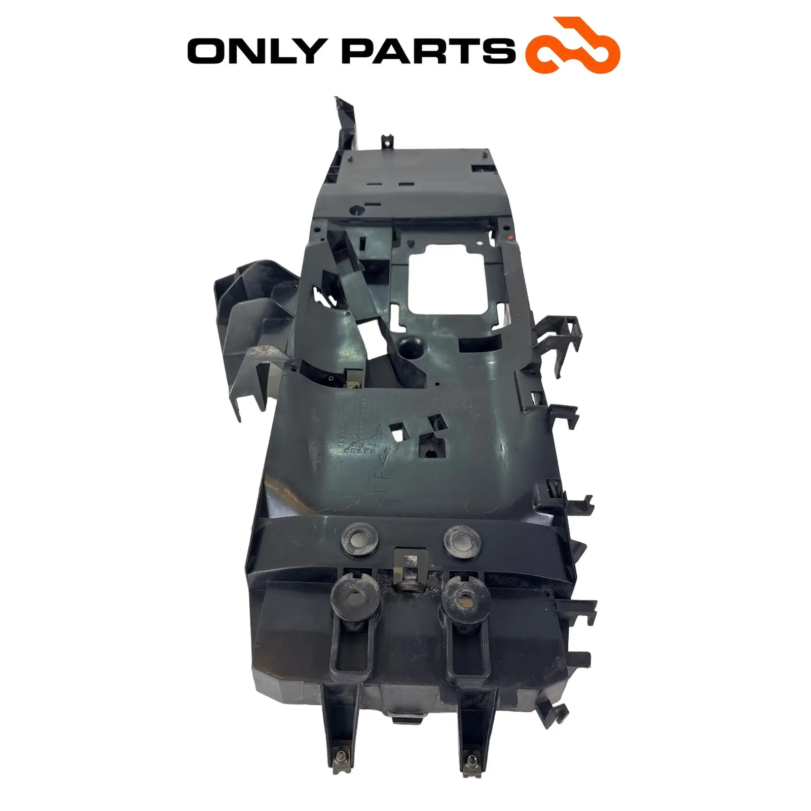 Carena sottosella / vano porta batteria Yamaha YZF-R6 600cc 2005 nero usato — foto reale 7