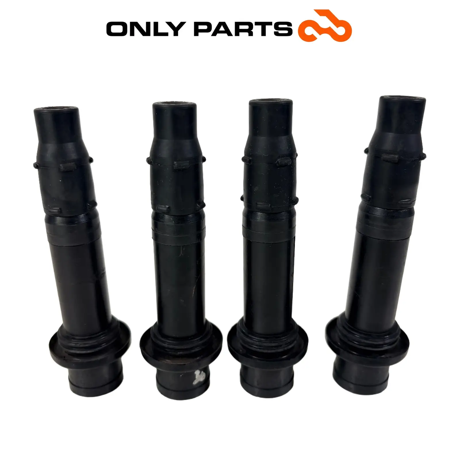 Set bobine accensione Yamaha YZF-R6 600cc 2005 nero usato — foto reale 6