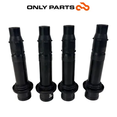Set bobine accensione Yamaha YZF-R6 600cc 2005 nero usato — foto reale 6