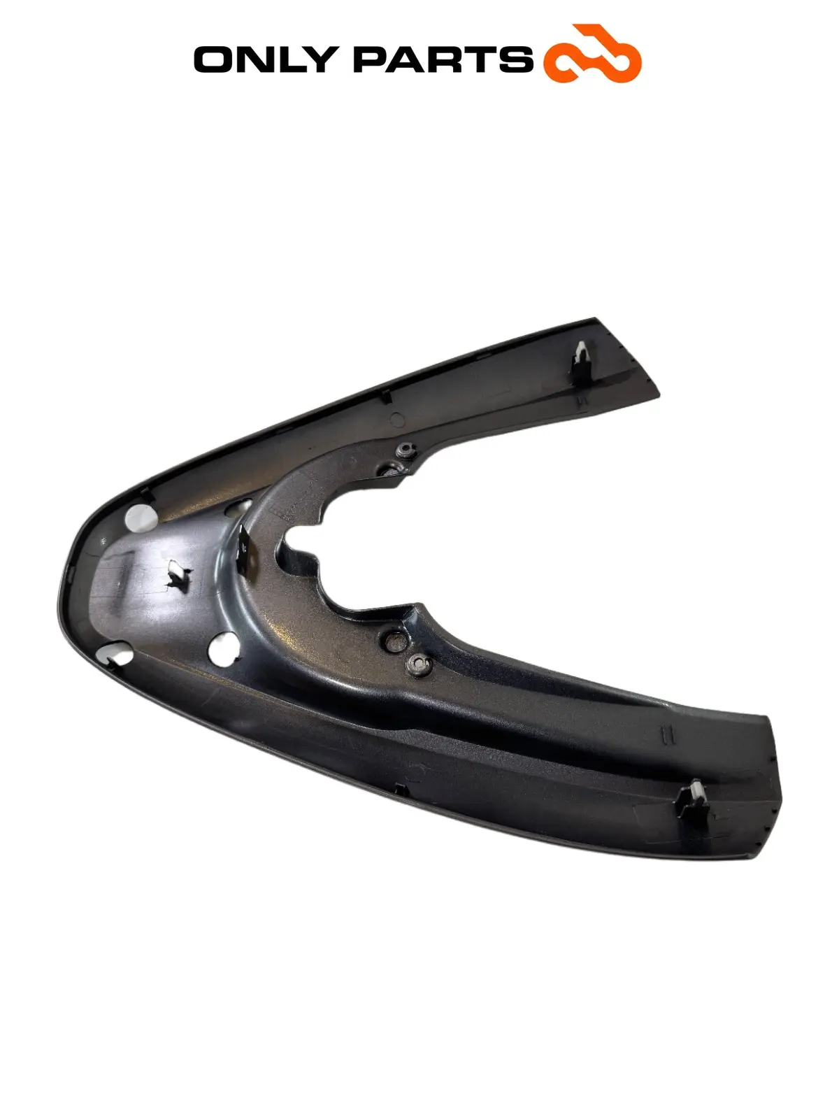 Used PASSENGER GRAB HANDLE COVER REAR SPOILER HONDA PCX 125 2011 Honda PCX 125cc 2011 Grigio — real photo 8