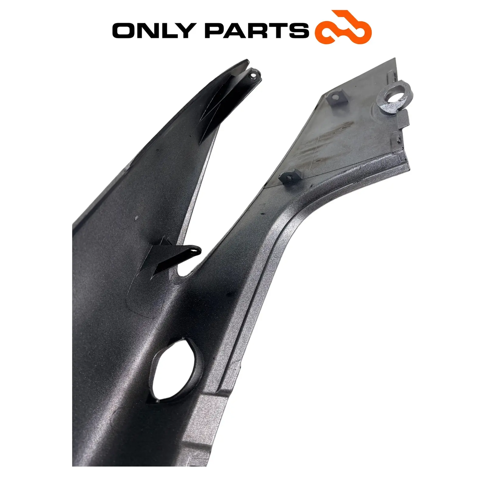 Fianchetto posteriore SX Honda Sh 150cc 2008 Grigio usato — foto reale 6