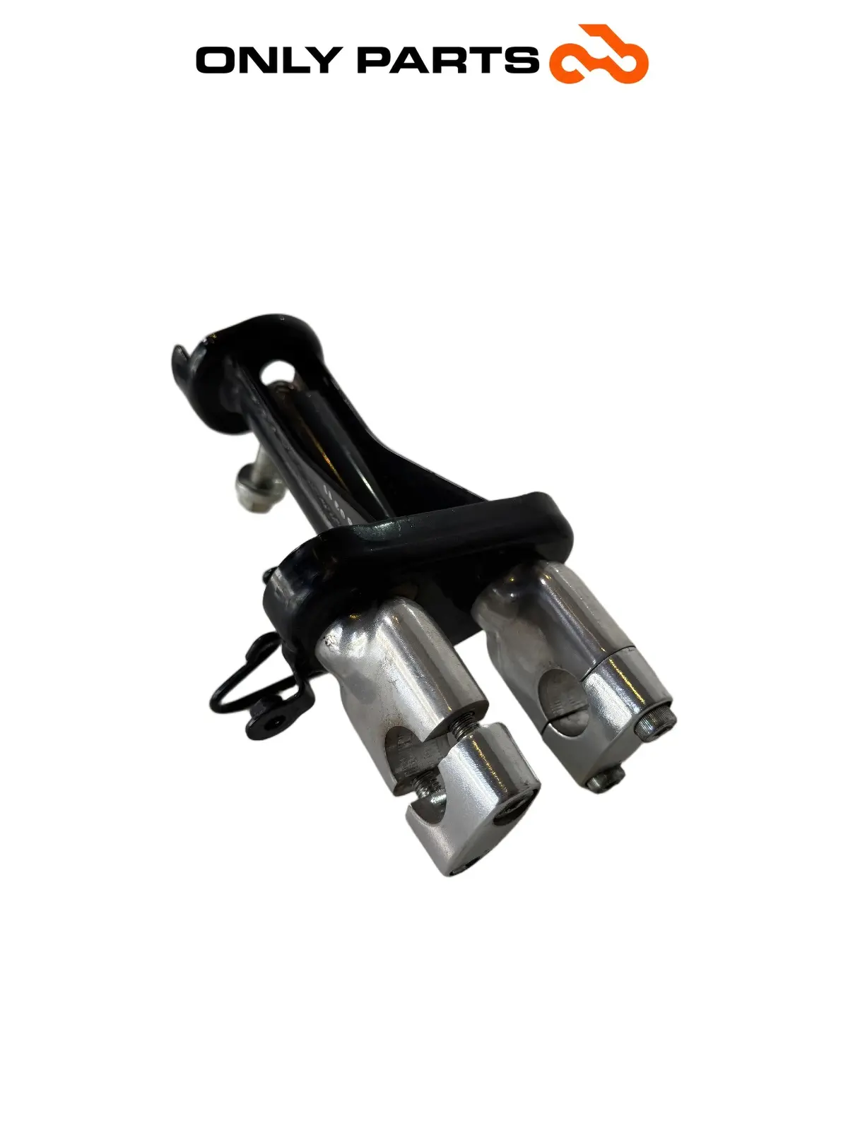 Used HANDLEBAR CLAMP RISER BRIDGE MOUNTS HONDA PCX 125 2011 Honda PCX 125cc 2011 Grigio — real photo 1