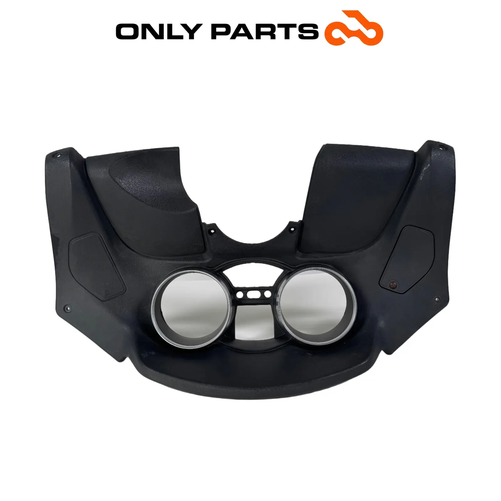 Cornice cruscotto cover strumentazione Piaggio MP3 250cc 2009 Grigio usato — foto reale 1