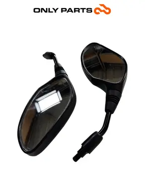 Used REAR VIEW MIRRORS PAIR RIGHT LEFT HONDA PCX 125 2011 OEM Honda PCX 125cc 2011 Grigio — real photo 7