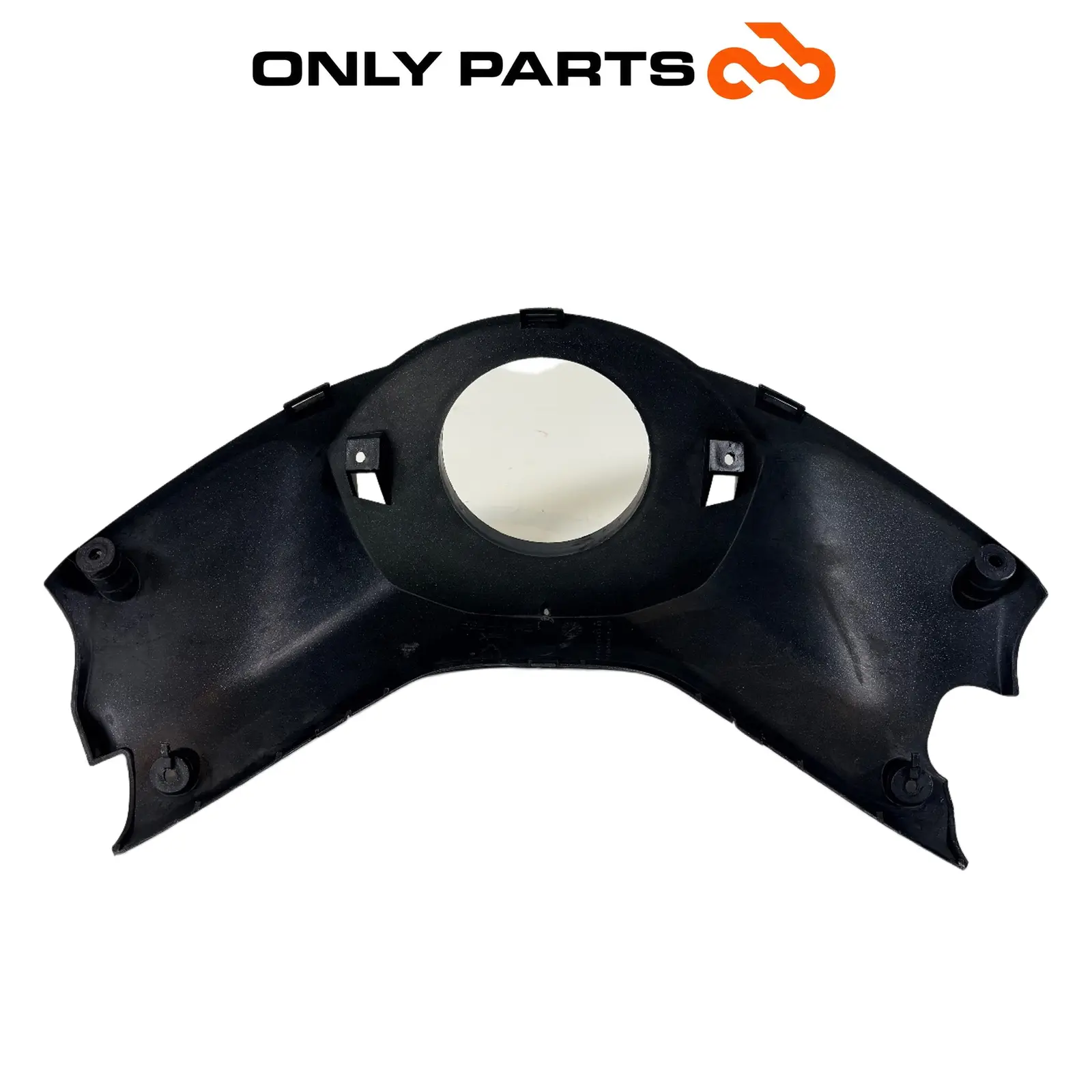 Coprimanubrio inferiore Yamaha XC Versity 300cc 2004 Nero usato — foto reale 6