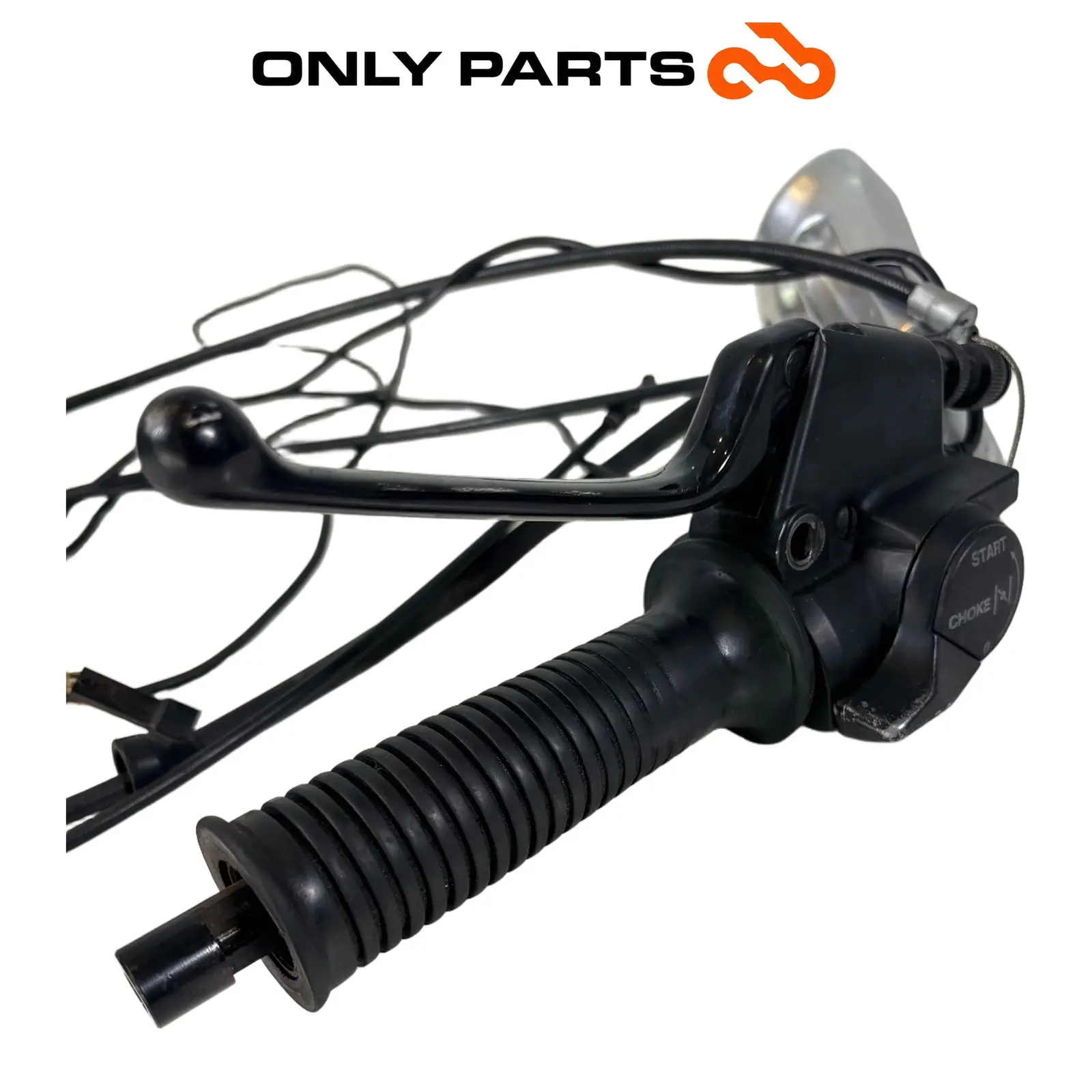 Semimanubrio destro con comando gas, blocchetto, pompa freno e cavi BMW R 850 R 1997 BMW R 850 R usato — foto reale 6