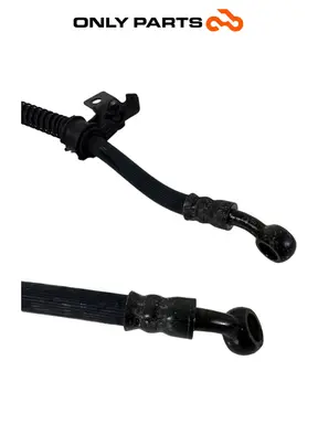 Tubo Freno Anteriore con Staffa Kymco Agility R16+ 125 2015 Front Brake Hose Kymco Agility R16+ 125cc 2015 Nero usato — foto reale 6