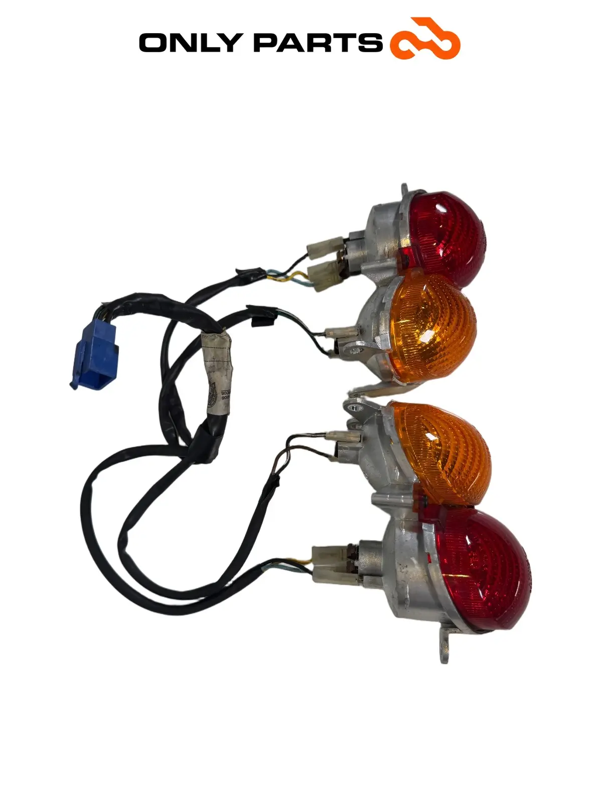 coppia fari posteriori Mbk Skyliner 125cc 1999 Blu usato — foto reale 7