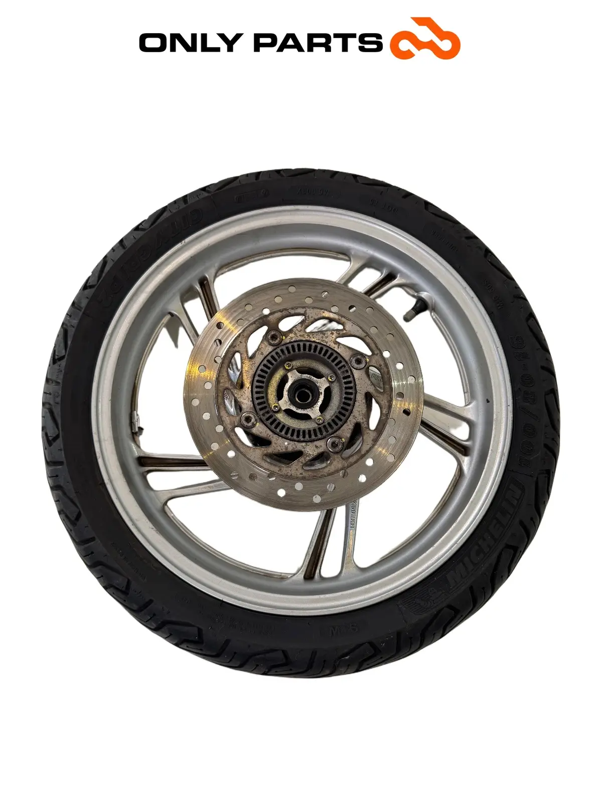 Used Complete front wheel rim / ABS disc Honda SH 150cc 2017 Nero — real photo 7