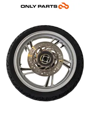 Used Complete front wheel rim / ABS disc Honda SH 150cc 2017 Nero — real photo 7
