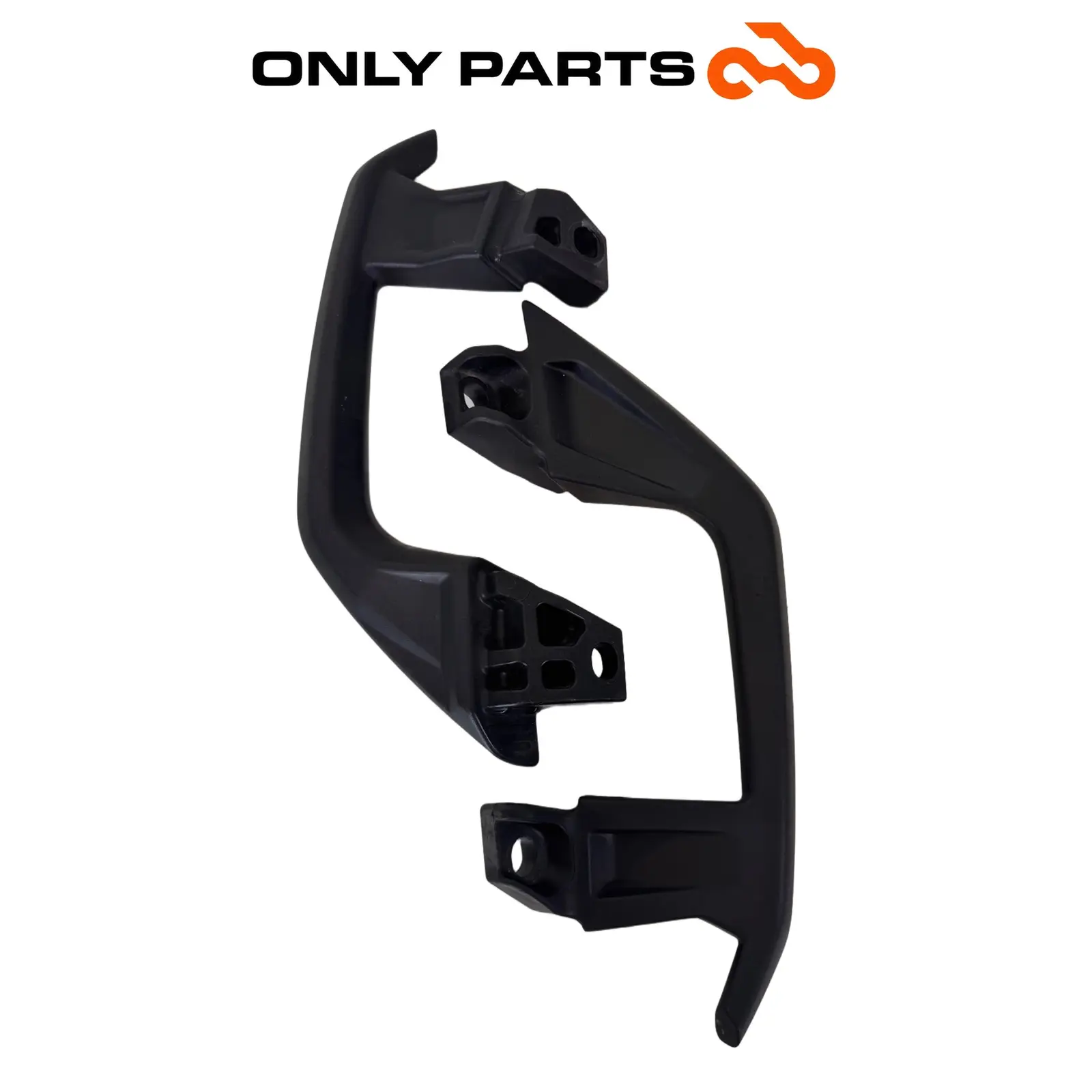 Coppia maniglie posteriori passeggero BMW C 400 X 400cc 2020 Blu usato — foto reale 10