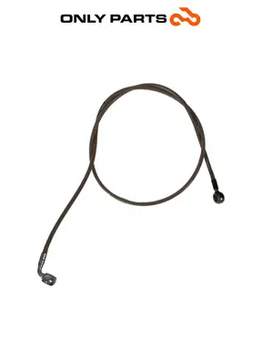 TUBO FRIZIONE IDRAULICA TRECCIA KTM SUPER DUKE 990 2006 ORIGINALE CLUTCH LINE KTM Super Duke 990cc 2006 Nero/Arancione usato — foto reale 1