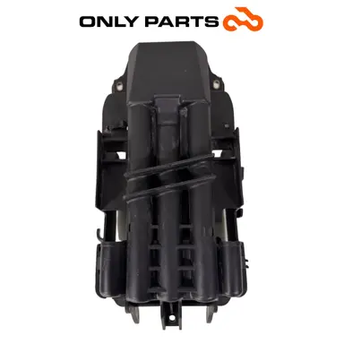 Vano batteria BMW C 400 X 400cc 2020 Blu usato — foto reale 4