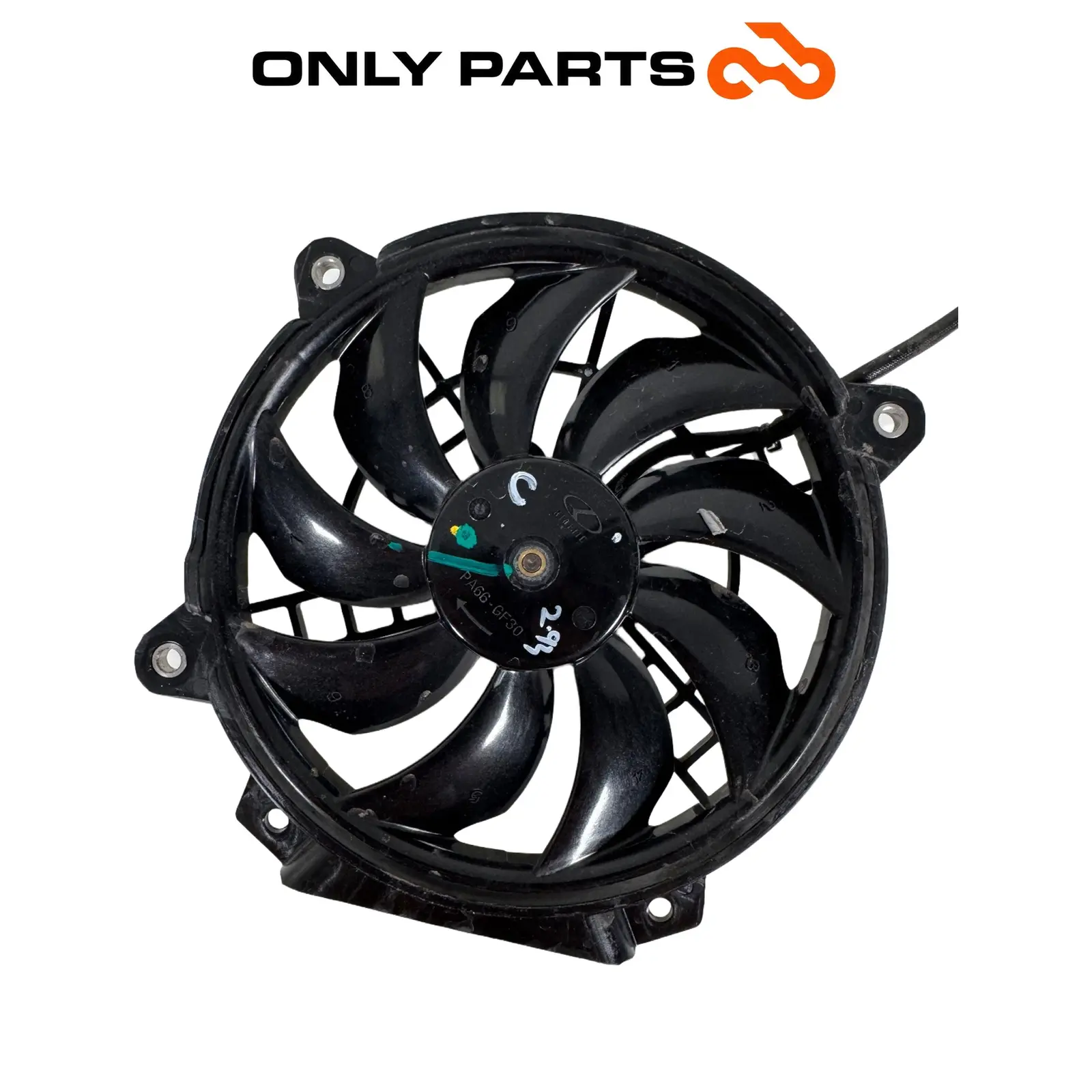Elettroventola radiatore Aprilia RS 457cc 2024 usato — foto reale 1
