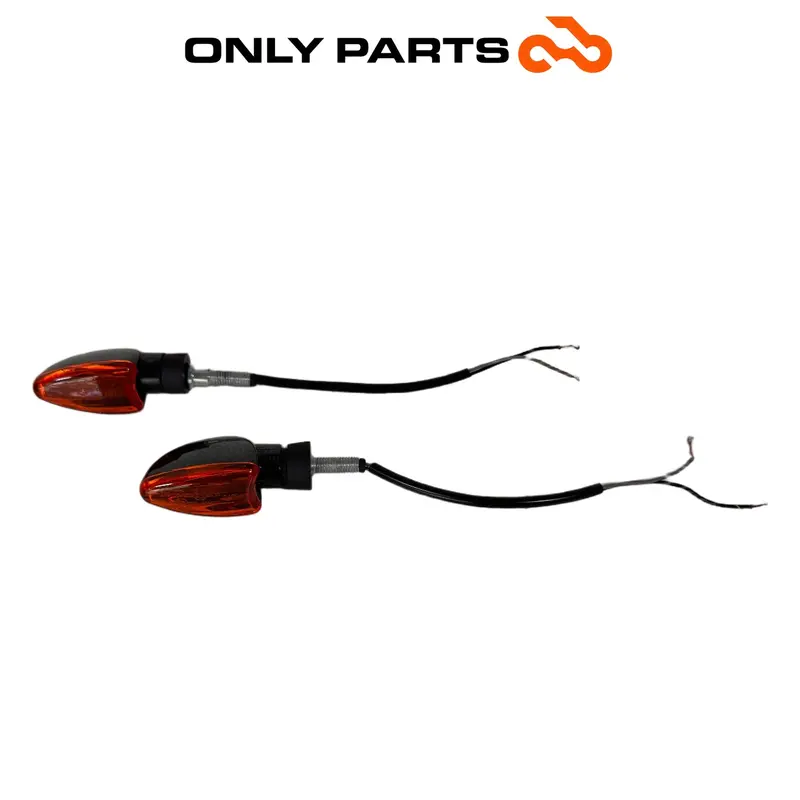 COPPIA FRECCE ANTERIORI INDICATORI AFTERMARKET KTM SUPER DUKE 990 2006 / SIGNALS — 2