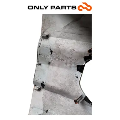 Mascherina portafaro KTM Super Duke 990cc 2006 Nero/Arancione usato — foto reale 9
