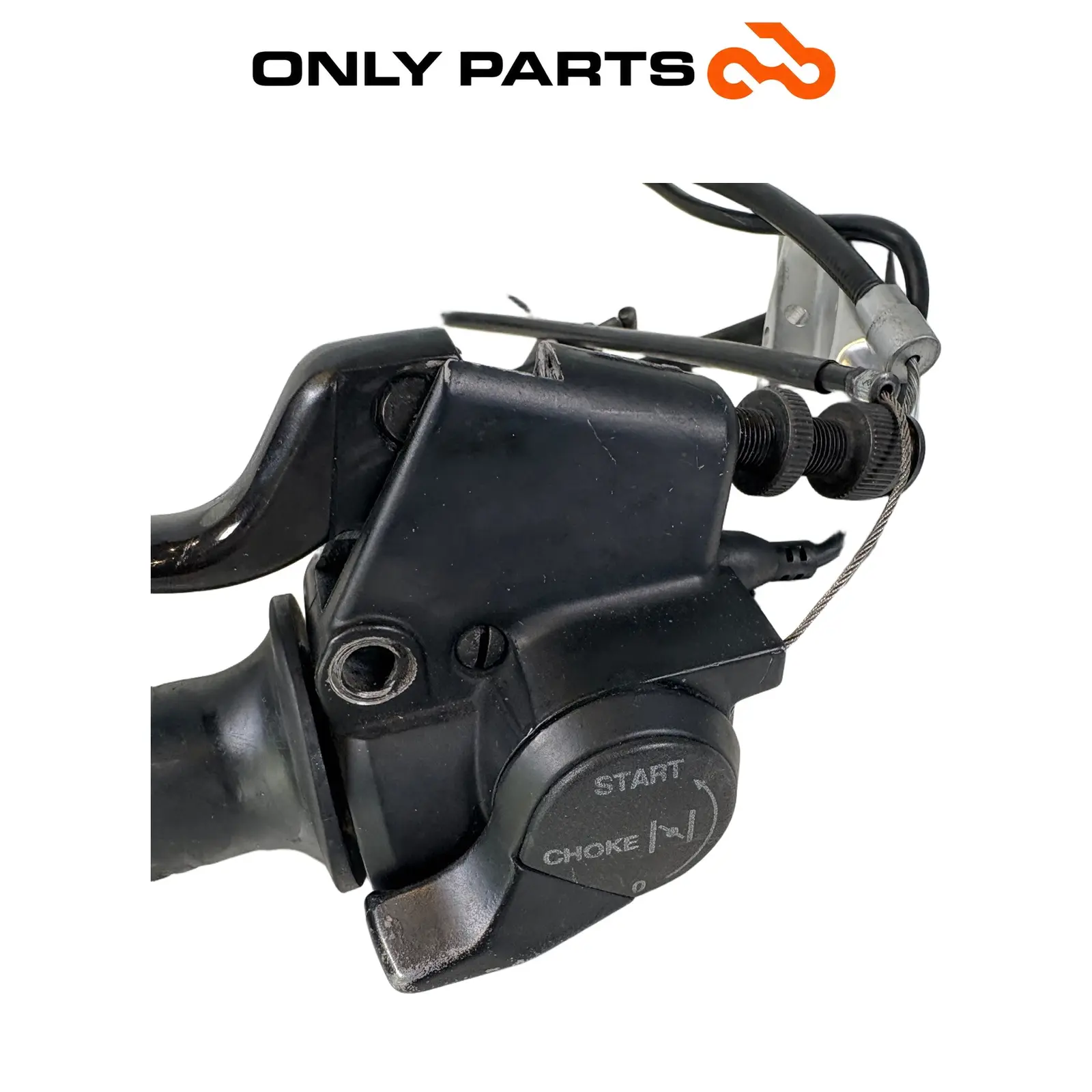 Semimanubrio destro con comando gas, blocchetto, pompa freno e cavi BMW R 850 R 1997 BMW R 850 R usato — foto reale 7