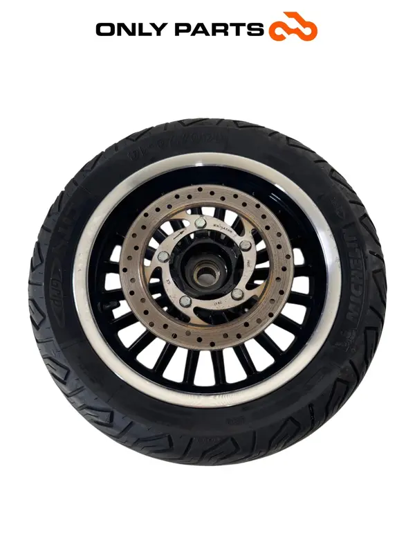 CERCHIO RUOTA POSTERIORE + DISCO ABS PIAGGIO BEVERLY POLICE 300 2018 REAR WHEEL
