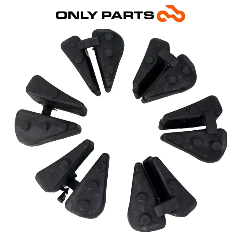 GOMMINI PARASTRAPPI RUOTA POSTERIORE ORIGINALI GOMMA YAMAHA YZF-R6 2005 / DAMPER — 4