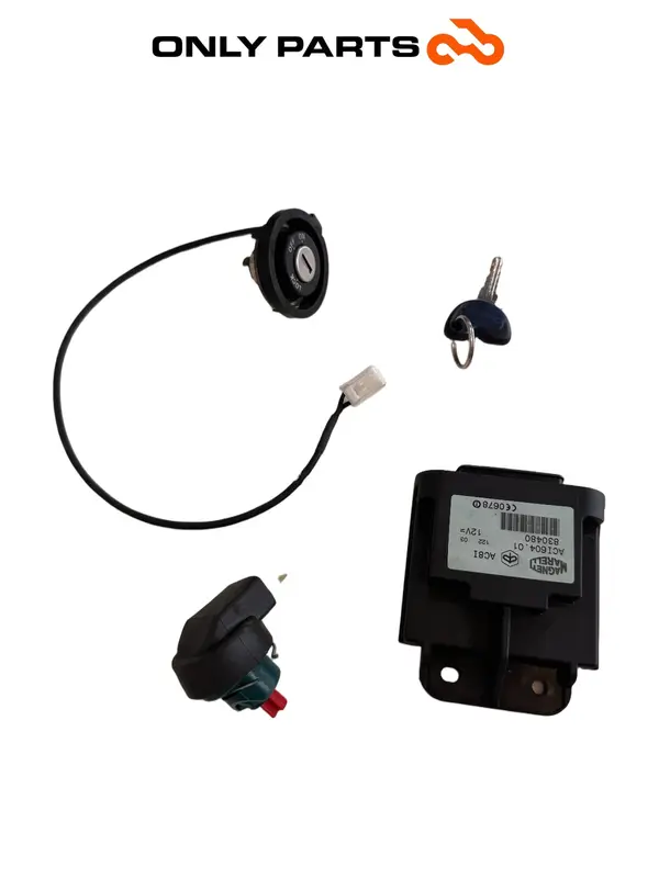KIT CHIAVI COMPLETO CENTRALINA BLOCCHETTO PIAGGIO VESPA GT 200 2003 MARELLI — 3