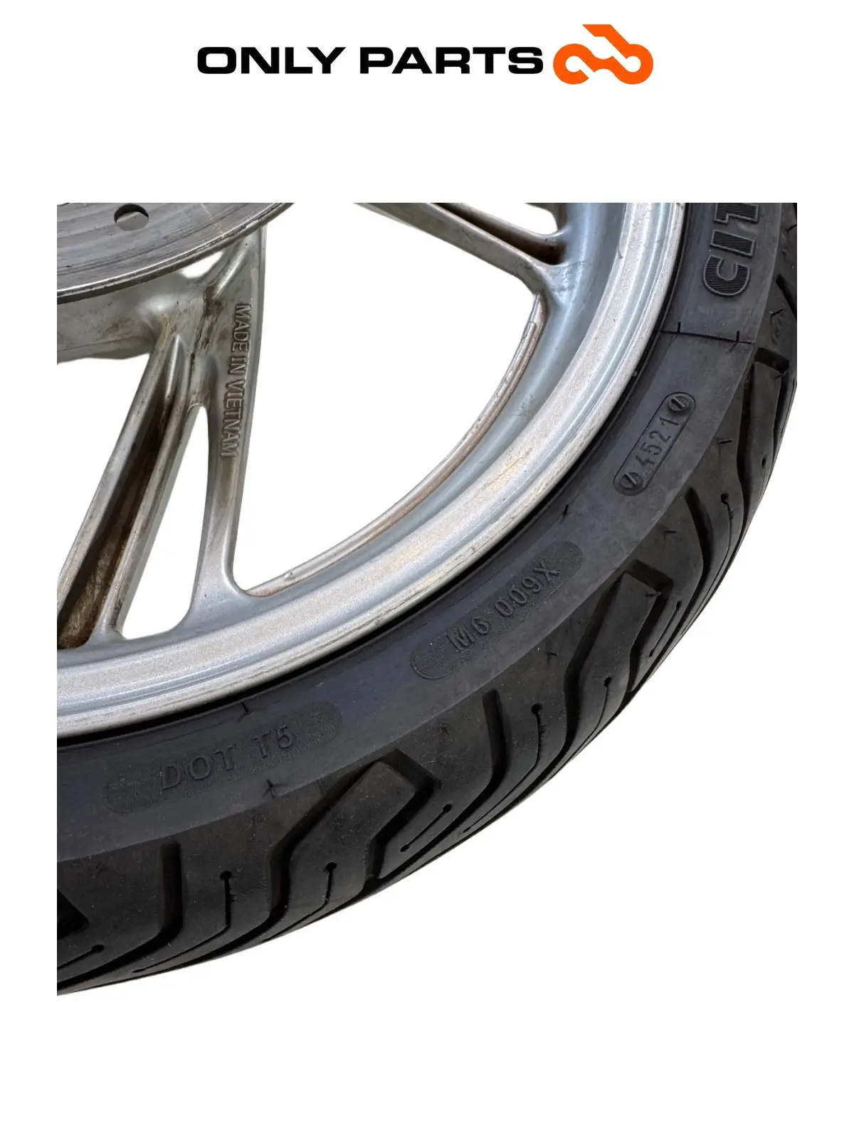 Used Complete front wheel rim / ABS disc Honda SH 150cc 2017 Nero — real photo 9