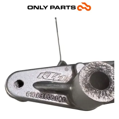 Coppia supporti motore KTM Super Duke 990cc 2006 Nero/Arancione usato — foto reale 6