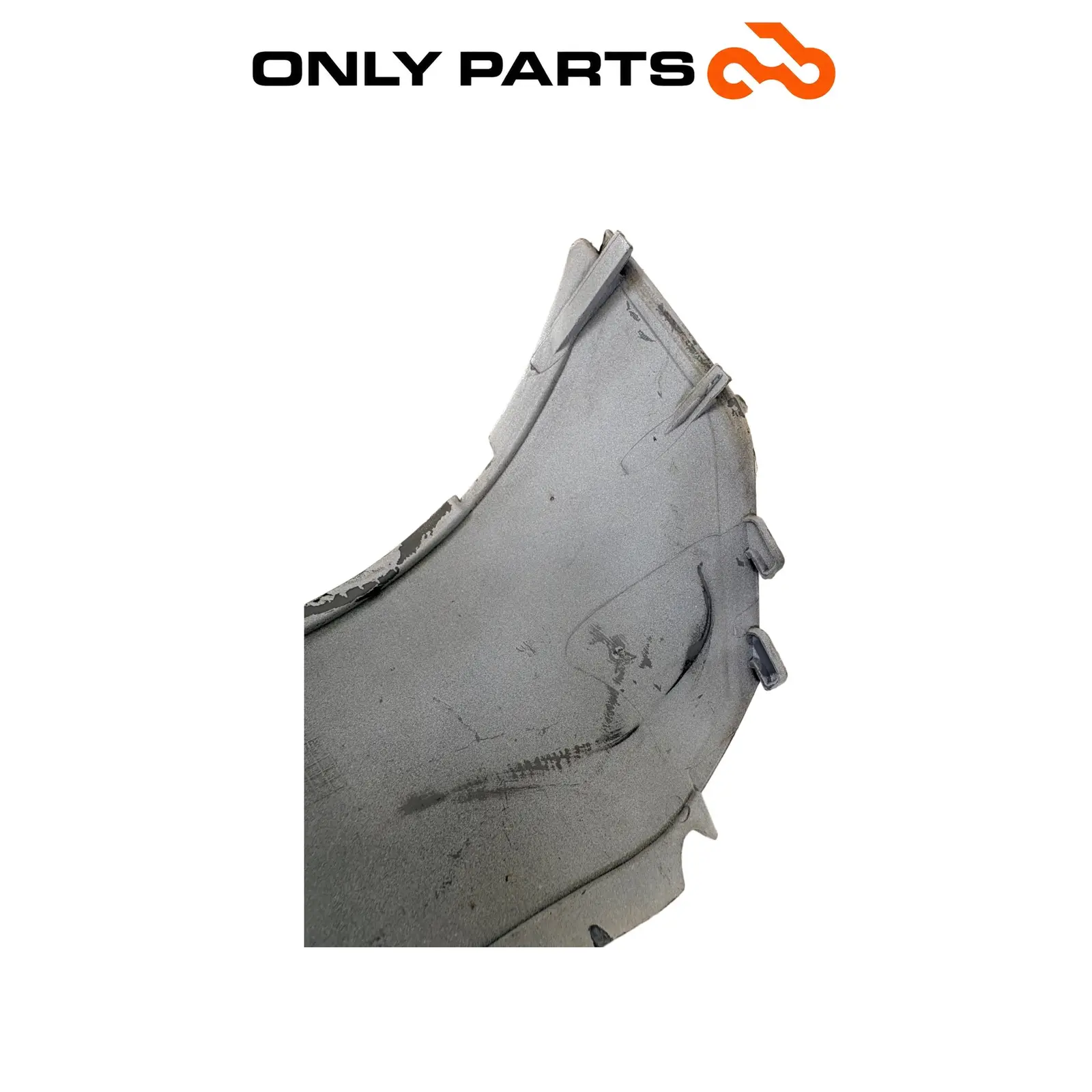 Carena frontale OEM 110083 Aprilia Scarabeo 300cc 2010 Bianco usato — foto reale 7